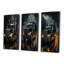«Midnight Cruiser Semi Truck», 3 pièces sur toile-1729267128-1729267131