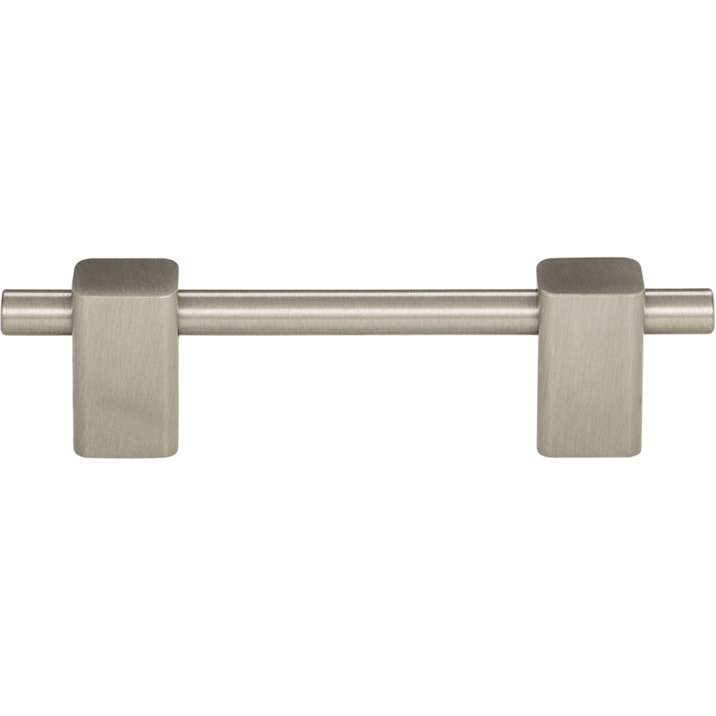 Element Bar Pull, Brushed Nickel, 3"