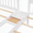 Haelan Kids Twin Over Twin Over Full Bunk Bed with Drawers