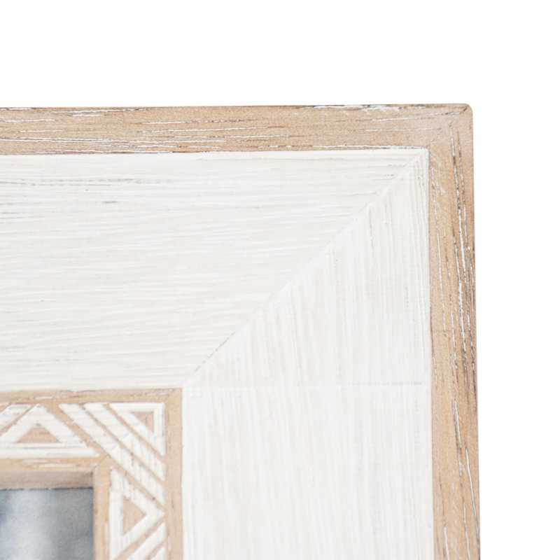 Revel White Single Picture Frame
