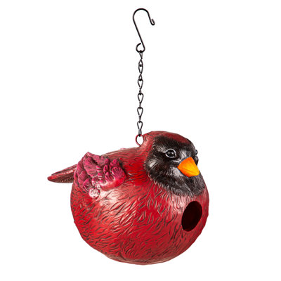 Siler Portly Birdhouse, Curt the Cardinal