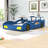 Twin Wooden Race Car Bed-1335441022