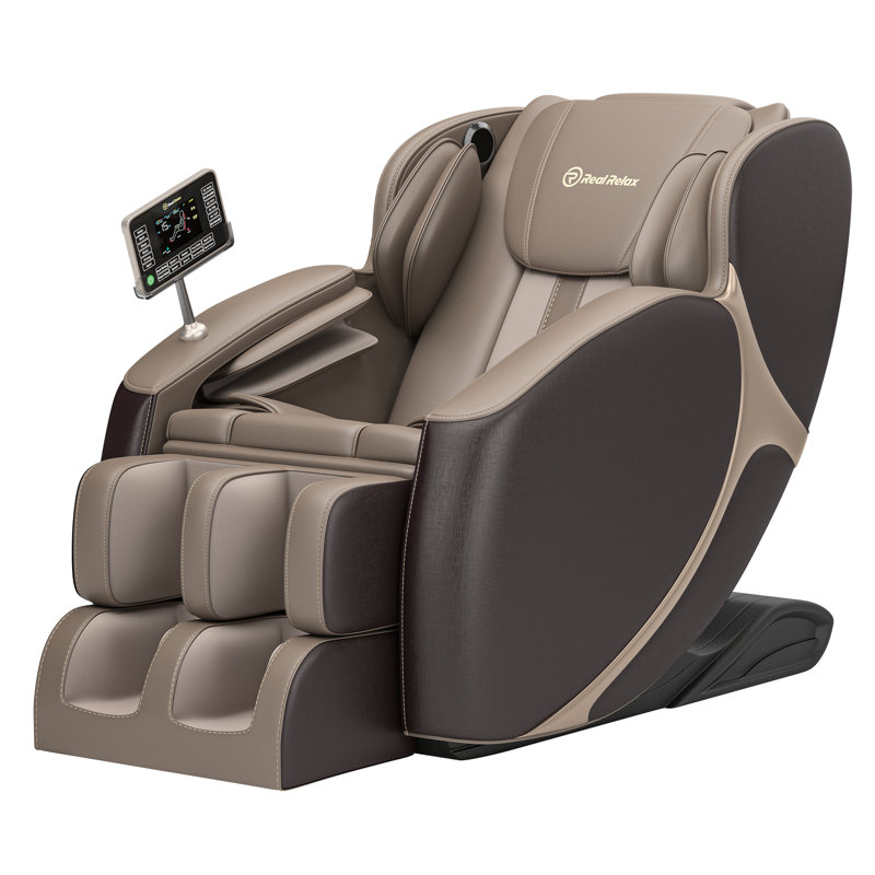 Fauteuil de massage Shiatsu pour le corps entier zéro gravité Favor-BS-06, Noir, Noir