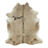 Rug & Kilim’S Large Cowhide Rug In Beige-Brown, Camel And Cream Tones