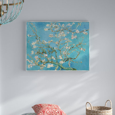 « amande fleur » par vincent van gogh, reproduction d’art sur toile encadrée