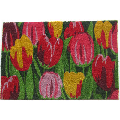 Ulric Non-Slip Floral Doormat