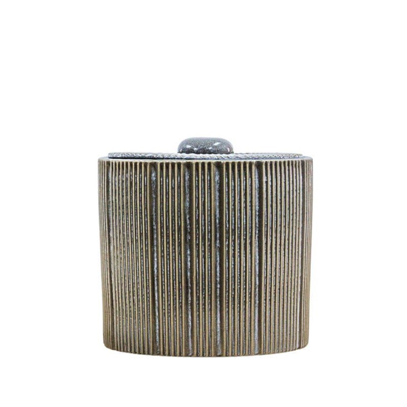 Holgate Handmade Earthenware Decorative Urns & Jars, Grey, 25cm x 25 cm x 25cm