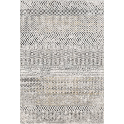 Tapis oriental gris anthracite / gris Lysette