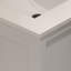Meuble-lavabo double 60 po Maya avec comptoir en quartz blanc Maya-101808814-101808815