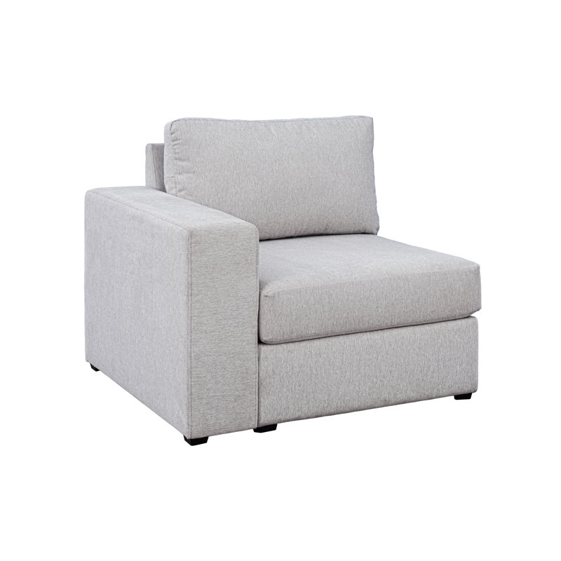 Flex Single Arm Chair, Frost Light Gray