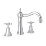 Georgian Era Widespread Lavatory Faucet with Column Spout