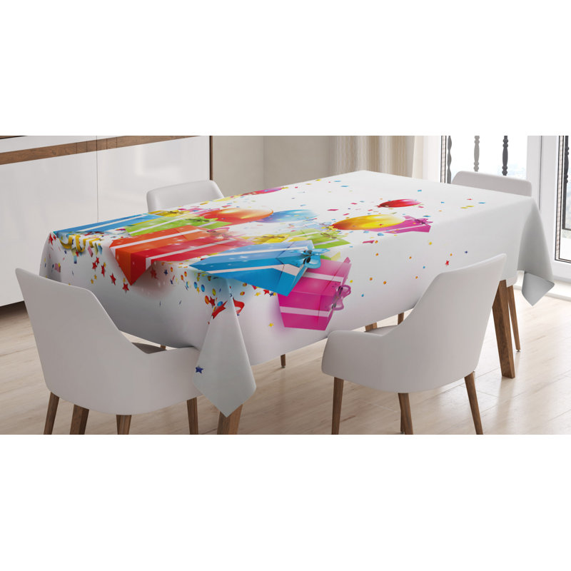 Birthday Tablecloth, 90" x 60"