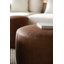 Cleo Leather Ottoman