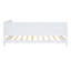Solid Wood Full Size Daybed/ Bed In White - Elegant Mid-Century Modern Look For Bedroom Extra Durability-230521163-230521160