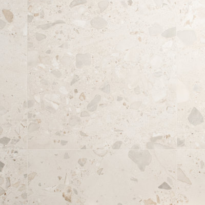 Valenti Grande 35 In. X 35 In. Terrazzo Look Semi-Polished Porcelain Floor And Wall Tile (17.64 Sq. Ft. / Case)