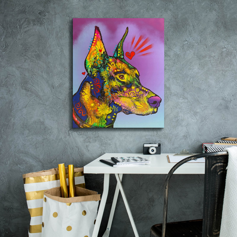 " At A Glance " by Dean Russo, 24" H x 20" W x 0.75" D