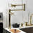 Kingston Brass Millennium Two-Handle 1-Hole Deck Mount Pot Filler Faucet-73174525