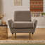 Chaise d'appoint rembourrée avec accoudoirs roulés-1060416598