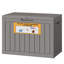 Boîte de livraison verrouillable 50 gallons - Rangement en résine résistant aux intempéries pour porche et patio-134476998