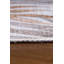 Tapis décoratif beige et brun à motif floral tissé-98579431