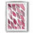 Patterned Leaf Shapes III -Framed Print