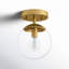 Sasheer Glass Semi Flush Mount-973820369