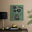 Jade Potted Palm II Framed Print - Solid Wood-552677176-552677169