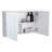 Medicine Cabinet Mansfield, Bathroom, White-1931971501