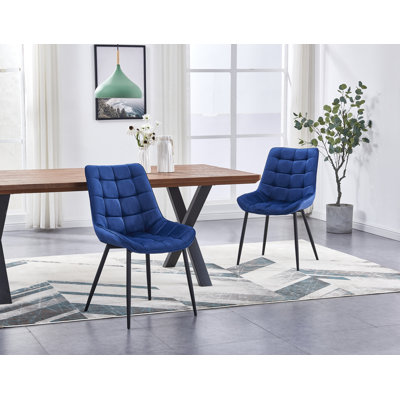 Griggs 49cm H Velvet Upholstered Side Chair