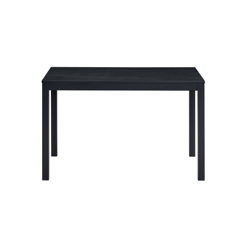 Briar Black Finish Dining Table