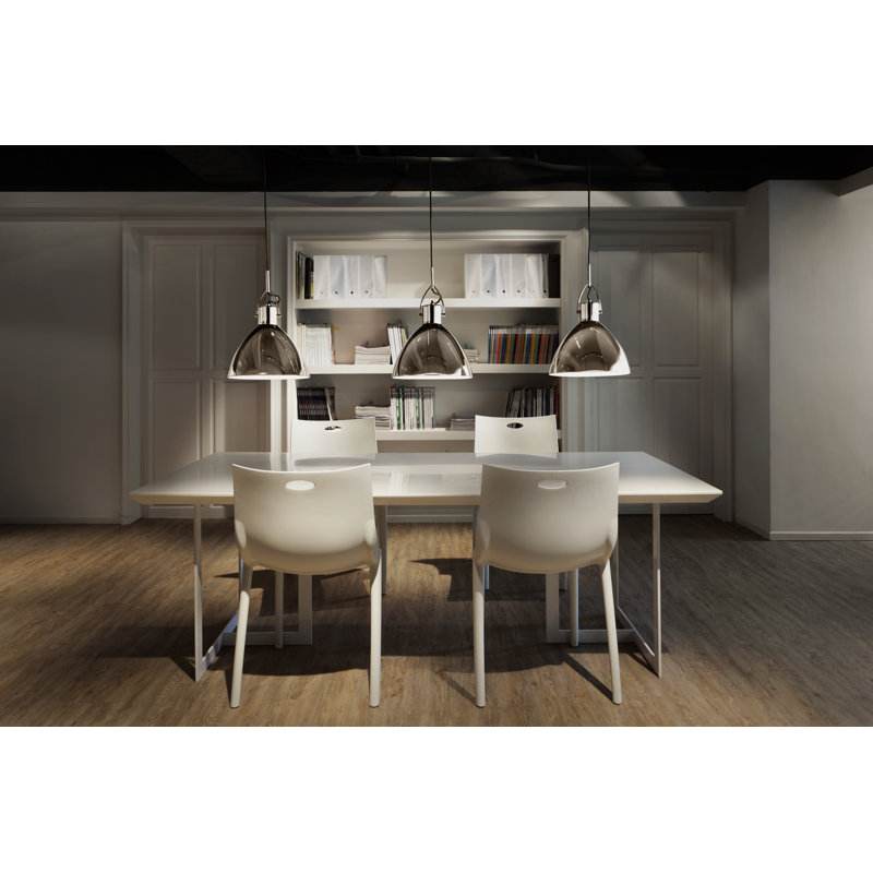 Laito 1 - Light Pendant, Chrome, 10.4" H x 11.8" W x 11.8" D