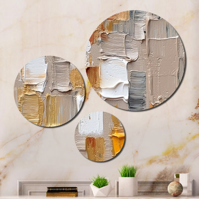 Abstract Wall Decor on Metal