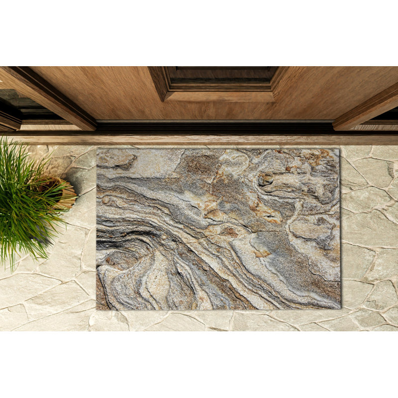 Non-Slip Outdoor Doormat, 60cm W x 90cm L