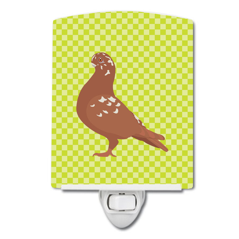 African Owl Pigeon Ceramic Night Light