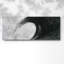 Ondes noires et blanches IV sur toile-745971718