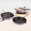 BergHOFF Neo 4 Pc Cast Iron Cookware Set with Fry Pan, Grill Pan, and 5Qt. Covered Dutch Oven-77300549
