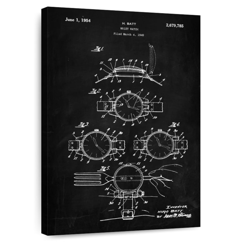 Montre au poignet BW Kynaat, H 39 po x l 26 po