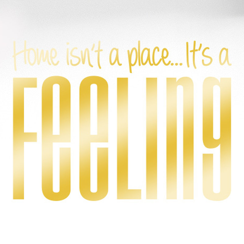 Wall Decal, Large, Shiny Gold