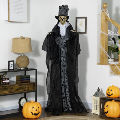 Outsunny 189cm Life Size Outdoor Halloween Decorations Ghost Bridegroom