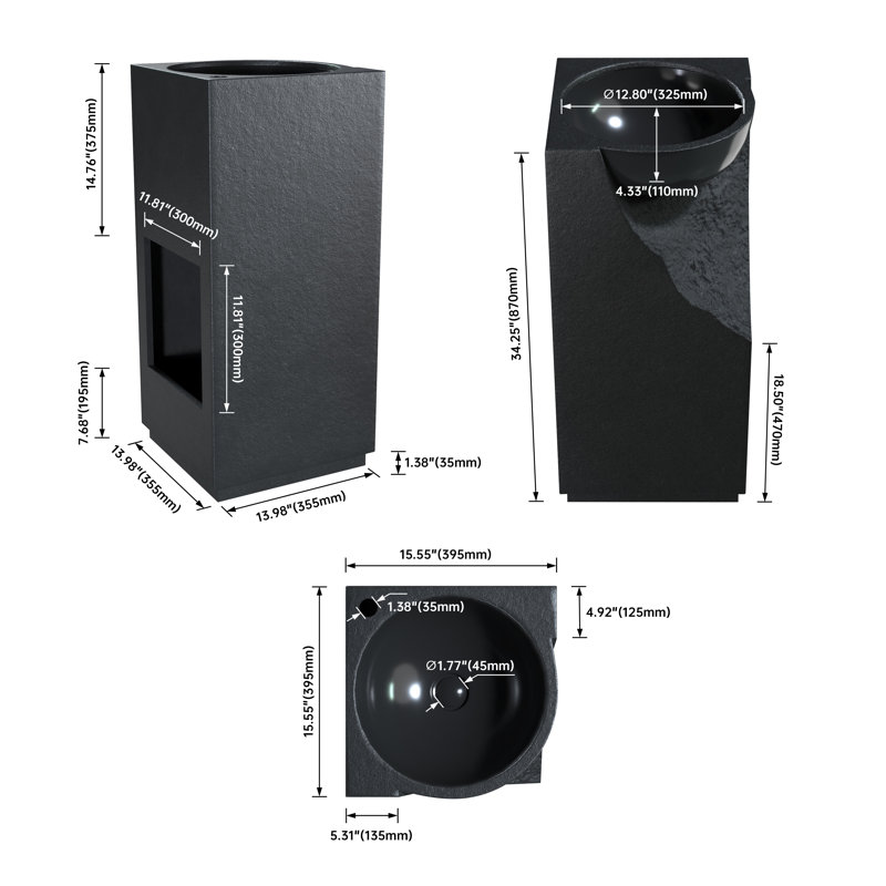 Solid Surface Basin