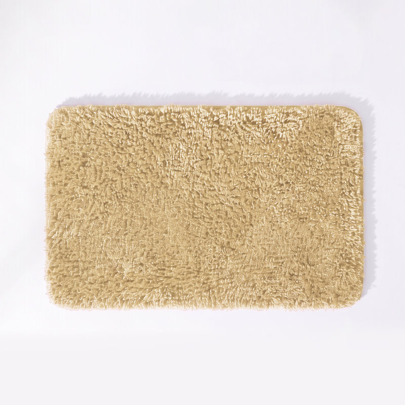 Jordan Microfibre Non Slip Bath Mat, Beige/Stone