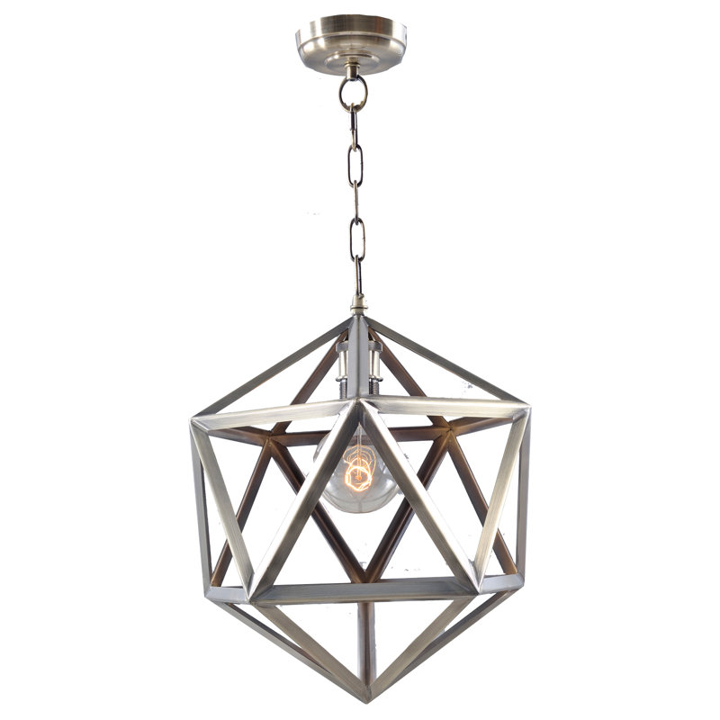 1 - Light Matte Black Single Pendant