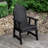 Anette Outdoor Adirondack Chair With Table-818309913