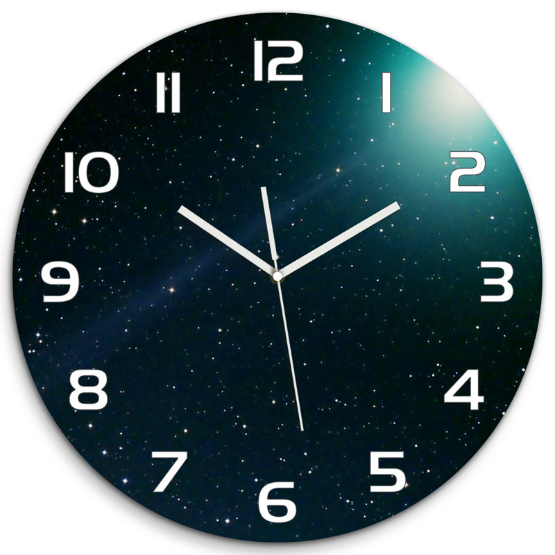 Juanna Glass Wall Clock