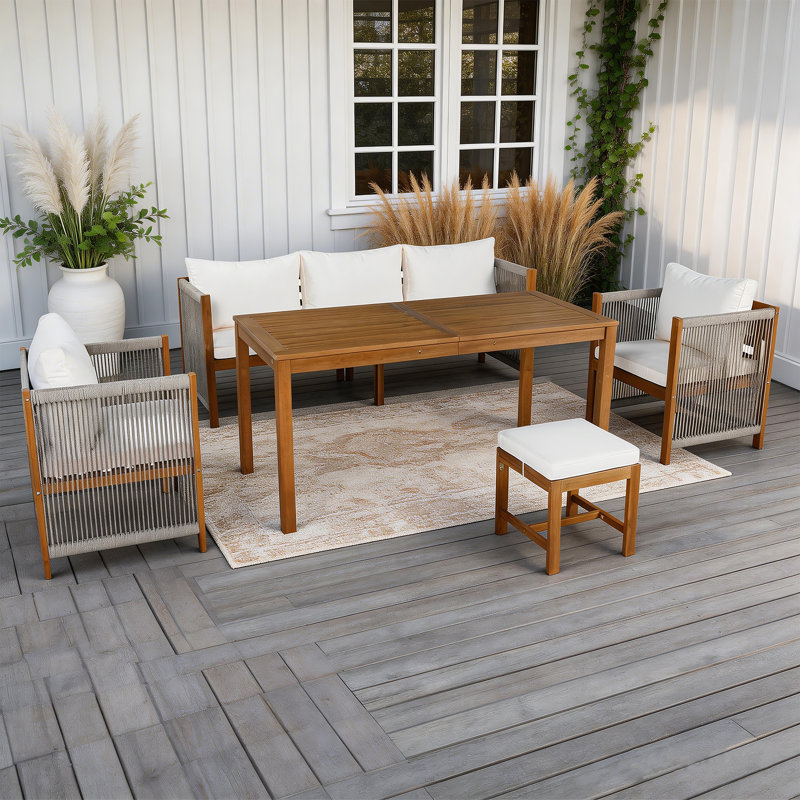 Acacia Patio Dining Set with
