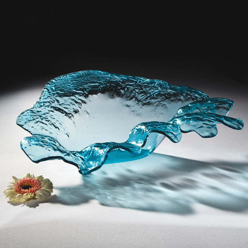 Handmade Glass Decorative Bowl