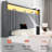 Hudepohl Upholstered Wingback Bed with 52.12" High Storage Headboard, Modern Upholstered Bed Frame with Outlet & LED Light-1636301564-1644785087