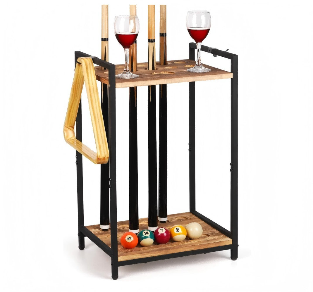 XIANGXIELISHE 10 Cues Billiard Cue Racks | Wayfair