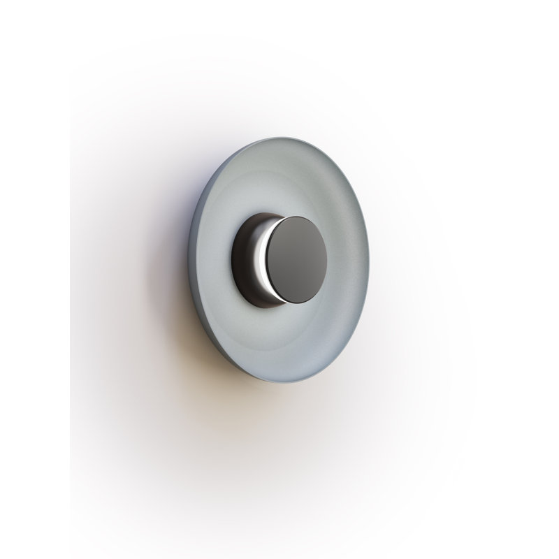 Totem Sconce Metal, 12" H x 12" W x 12" D, Black