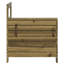 Gad Solid Wood Outdoor Lounge Chair-791368098